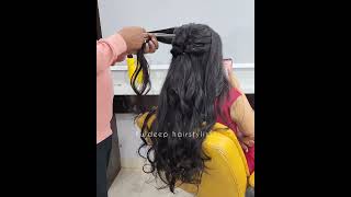 braid hairstyle for long hairs | wedding hairstyle | kuldeep hairstylist