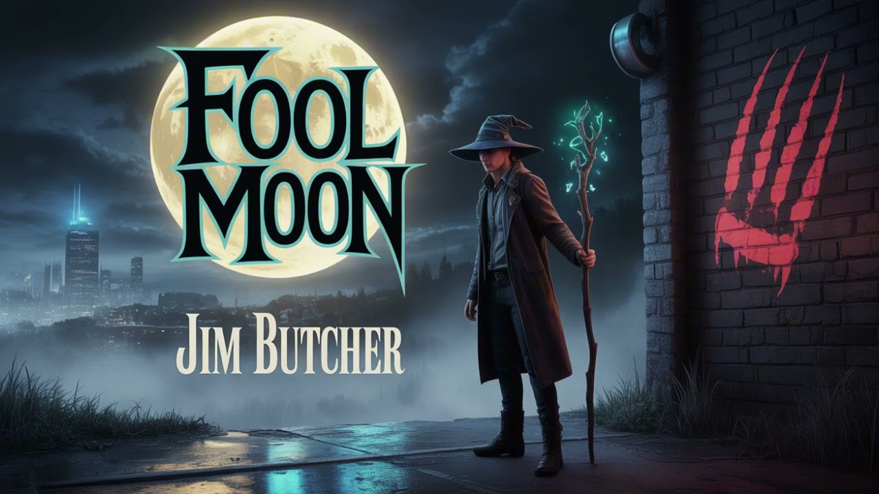 Fool Moon by Jim Butcher – Full Audio Journey Through Werewolf Mysteries and Dark Magic