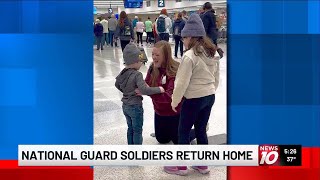 Two Michigan Army National Guard units return home after year-long deployments