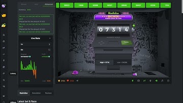 Bc Game Hashdice Wagered + Profit Script