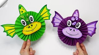 DIY 3D paper DRAGON | Moving paper toys by 123 Easy Paper Crafts DIY 9,269 views 5 months ago 7 minutes, 14 seconds