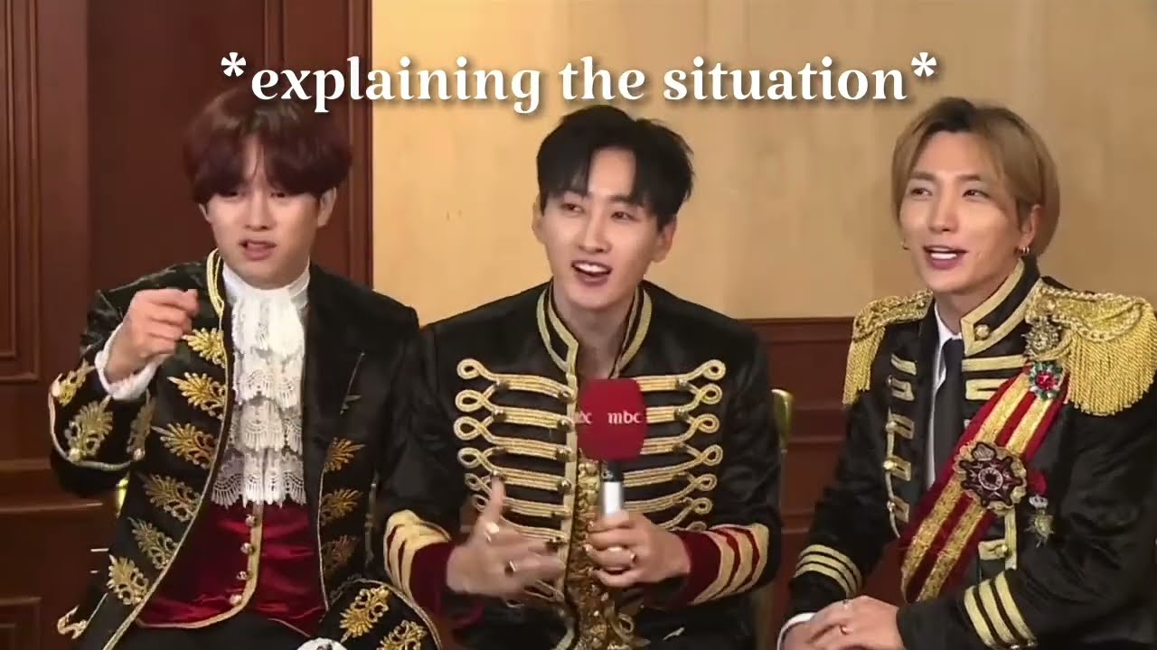 When you stan a shameless group ft. Super Junior