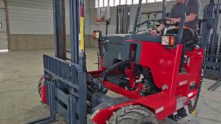 2015 Moffett M5 50.3 Truck Mounted Forklift For Sale stk O050378