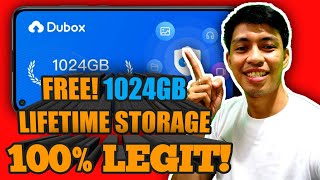 HOW TO SIGN UP IN DUBOX AND GET 1024GB OF FREE LIFE TIME STORAGE | TAGALOG TUTORIAL screenshot 5