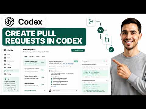 How To Create Pull Requests Using ChatGPT Codex (Full Guide)