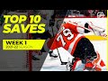 Top 10 Saves from Week 1 of the 2021-22 NHL Season