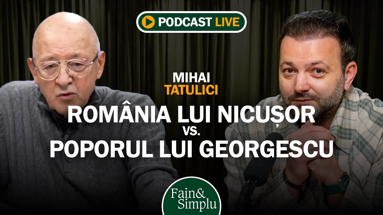 DEȘTEAPTĂ-TE, ROMÂNE! TATULICI despre România lui Nicușor vs. poporul lui Georgescu | Fain & Simplu