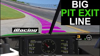 iRacing How To: BIG PIT EXIT LINE