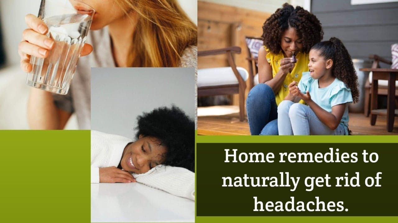 Here are 5 effective home remedies to naturally get rid of headaches