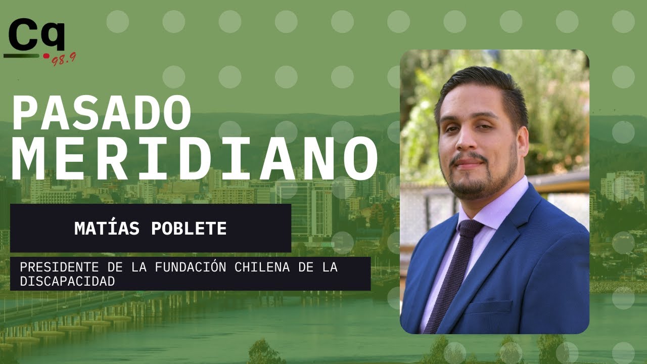 maxresdefault Matías Poblete Presidente de la Fundación Chilena de la Discapacidad.