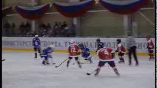 Хоккейный матч СДЮШ Олимпийский (Рязань) 2005г р  с командой из Новомосковска