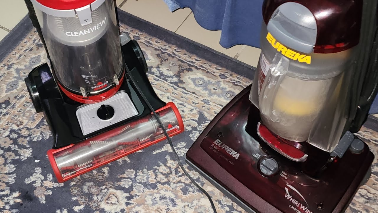 Eureka Whirlwind Limited Plus vs Bissell Cleanview 2492 Onepass #eurekavacuum #whirlwind  #bissell