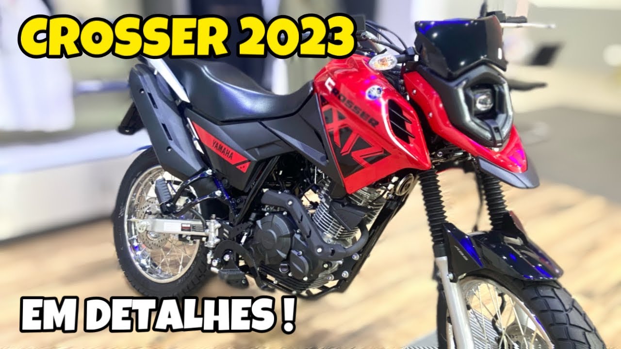 Andamos na nova Yamaha Crosser 2023