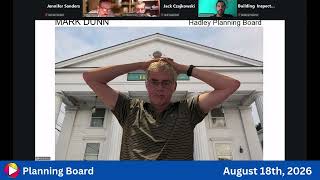 Planning Board: 8-18-26