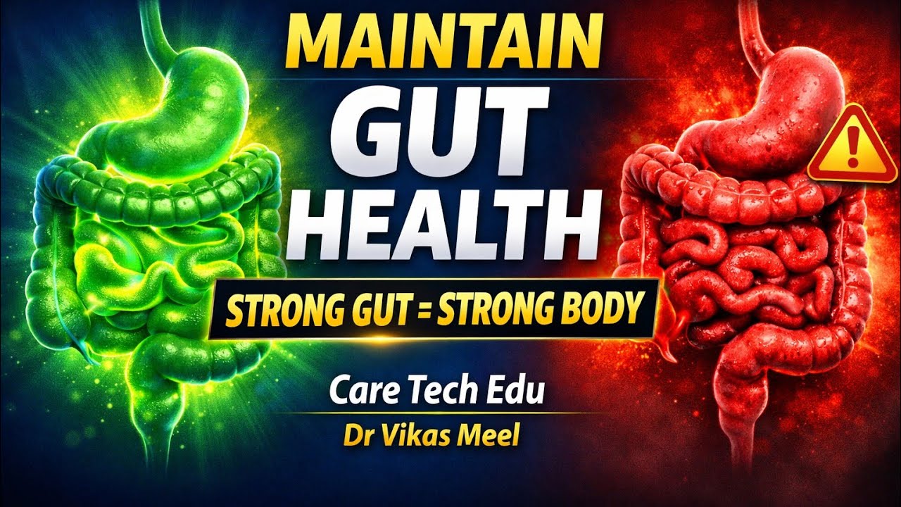 How to Improve GUT HEALTH | SCIENCE OF GUT HEALTH | DRVIKASMEE | - YouTube