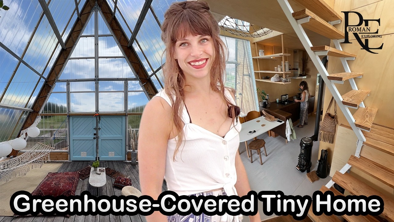Она потратила 30 тысяч долларов на строительство дома своей мечты внутри теплицы.