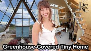 She SPENT $30k Building a DREAM House Inside a Greenhouse