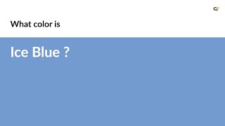 Ice Blue color #739bd0 hex color - Blue color - Warm color 739bd0