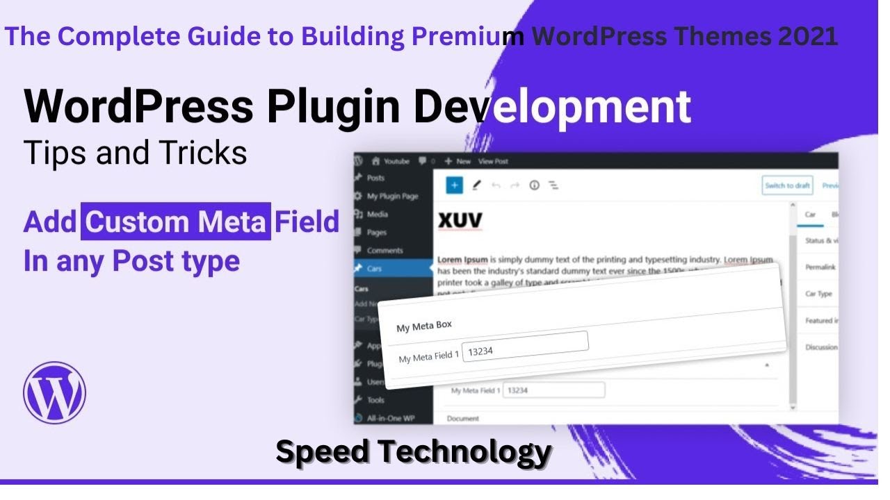 Adding Meta boxes & Custom Fields I Premium WordPress Themes 2021 I ...