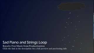 Sad Piano and Strings Loop | Royalty Free Background Music