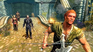 Multiple followers without mods. Skyrim Special Edition