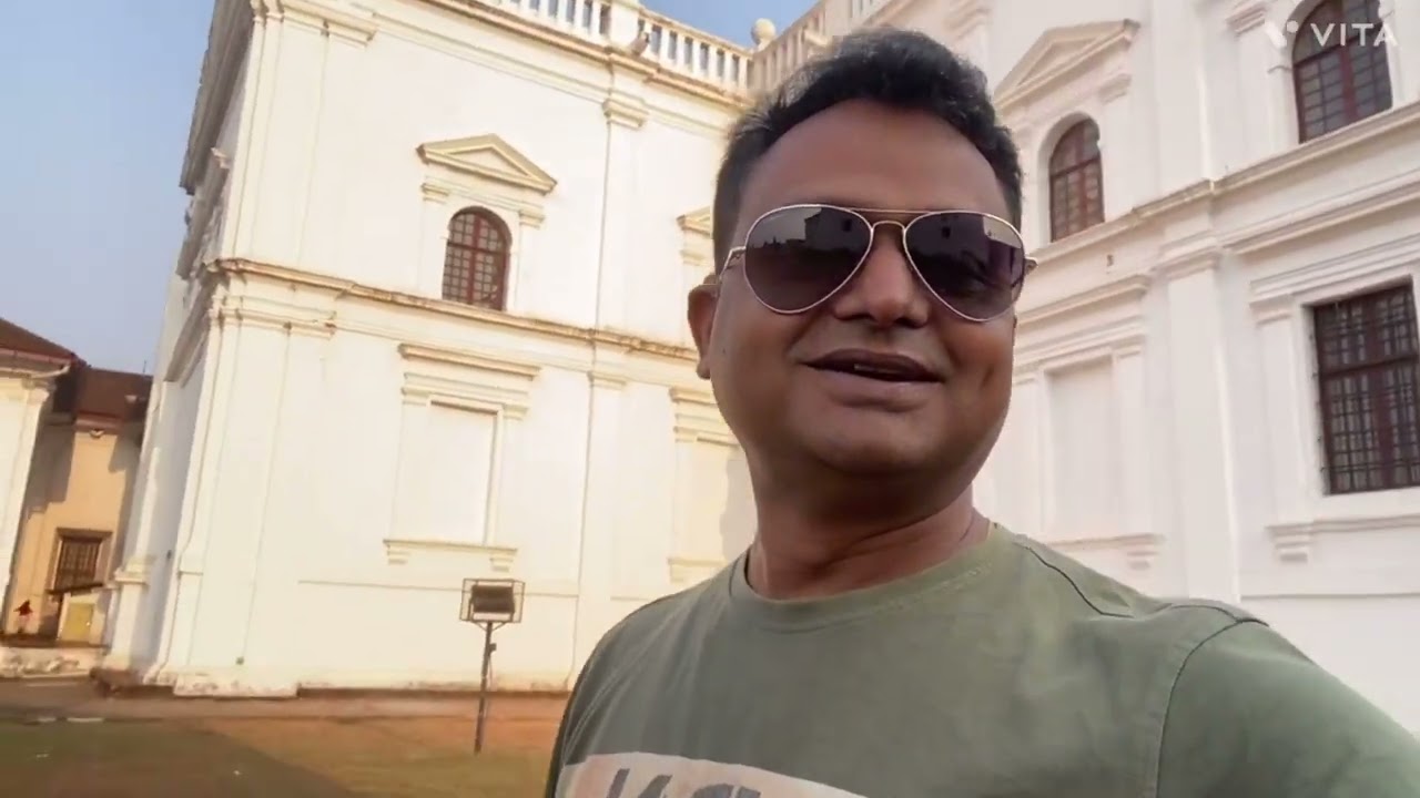 Goa day 3: Visit Church and DALTIN ROYALE 🎰 Party all Night 😎🏖🕶