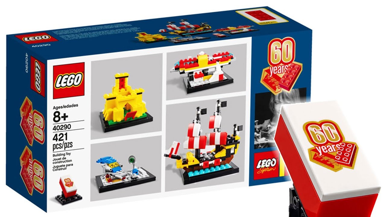 LEGO's 60th Anniversary Set 60 Years of the LEGO Brick (40290) Set