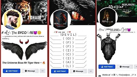 😱Creat Unique Symbol Bio| Stylish Long Name Facebook Account| Facebook Name Change in 2023 🤔