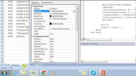 Vídeo Aula 08 - Parte 4 - Filtro dinâmico de valores em listbox em tempo real VBA excel