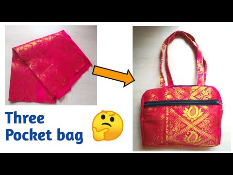 Handbag making [HINDI] | handbag cutting and stitching | Aarti Jagtap ...