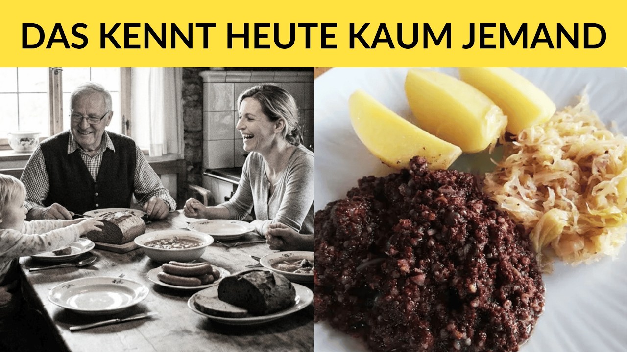 So schmeckte Deutschland früher — 15 echte Küchenklassiker