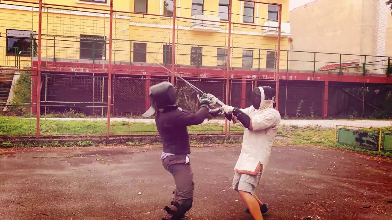 Just a regular historical fencing training YouTube