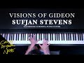 Sufjan Stevens - Visions of Gideon (HQ piano cover) Call Me By Your Name
