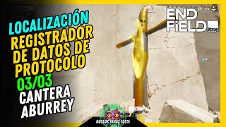 Cantera Aburrey – Todos los Registradores de Datos de Protocolo Arknights Endfield 💯 Guía 100% 🏆