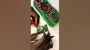 How to use Multimeter as Technician#smartphone #repair #mobilephone #tech #problemfix
