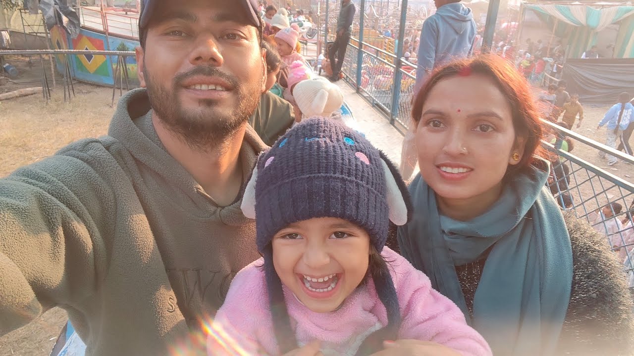 Uttarani Mela main full enjoy Tanvi ke sath 😍