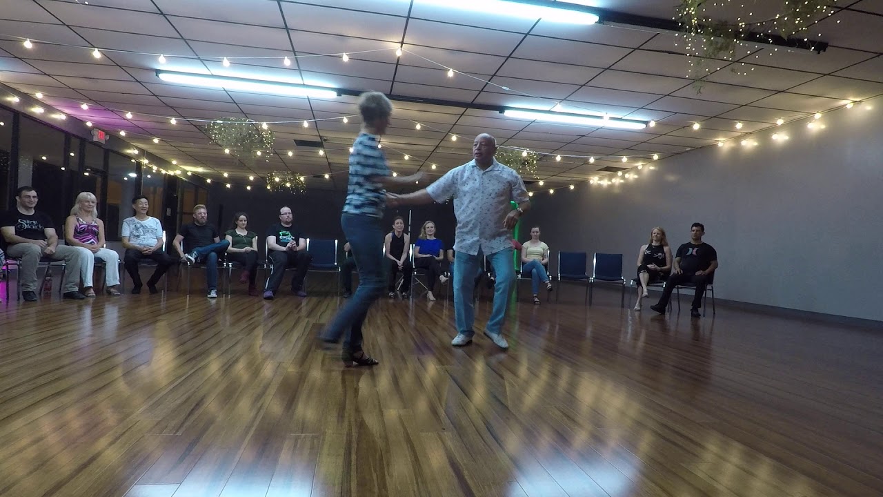 Spotlight Dance Dwight & Celia West Coast Swing District Dance