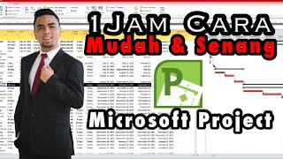 1Jam Tutorial Cara Mudah & Basic Menggunakan Microsoft Project | Basic for Beginner | Bahasa Melayu screenshot 5