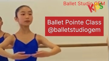 Ballet Pointe Class @balletstudiogem Intermediate level