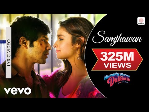 Samjhawan Lyric Video - Humpty Sharma Ki Dulhania|Varun,Alia|Arijit Singh, Shreya Ghoshal