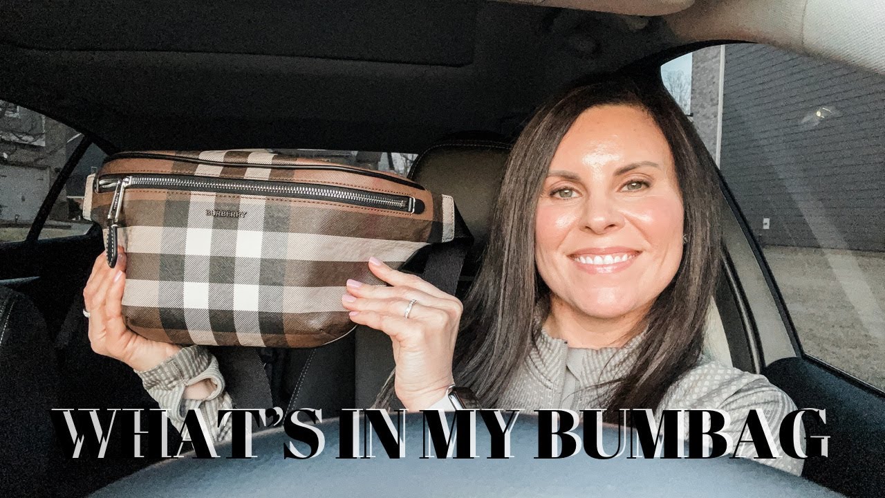 WHAT'S IN MY BAG | BURBERRY BUMBAG - YouTube