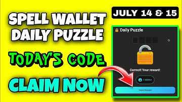 Spell Wallet Daily Puzzle Today 14 July | Spell Wallet Today Puzzle | Spell Wallet Secret Code