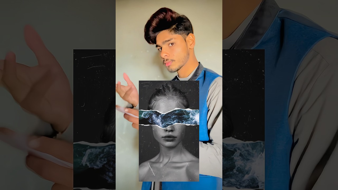 Wow😱wait for end and look the amazing rip photo editing make nice 