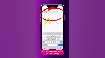 How to stop people adding you to Instagram chat groups #instagramgrowth #instagramtips