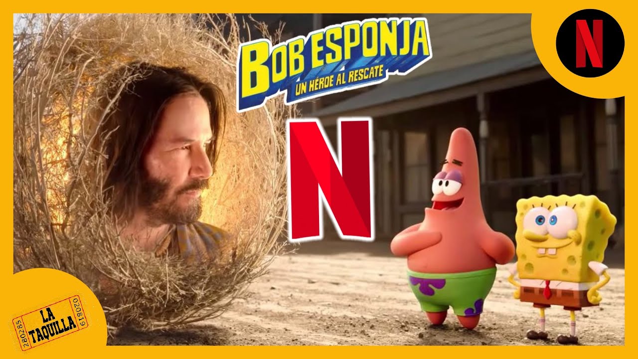 La Nueva Pelicula Bob Esponja Al Rescate Llegara Directamente A