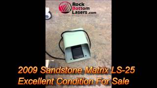 2009 Sandstone Matrix Laser For Sale