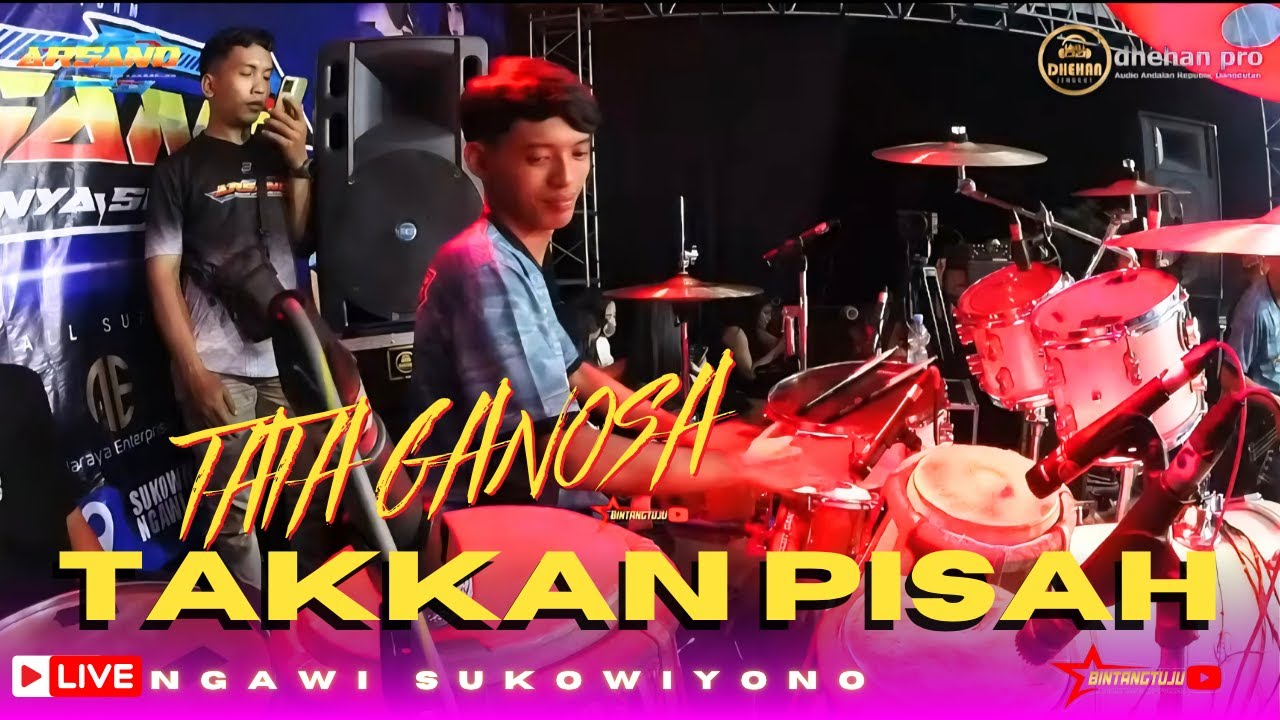 COVER KENDANG CAK YOGA - TAKKAN PISAH TATA GANOSA - ARSANO MUSIC - FEAT DHEHAN PRO