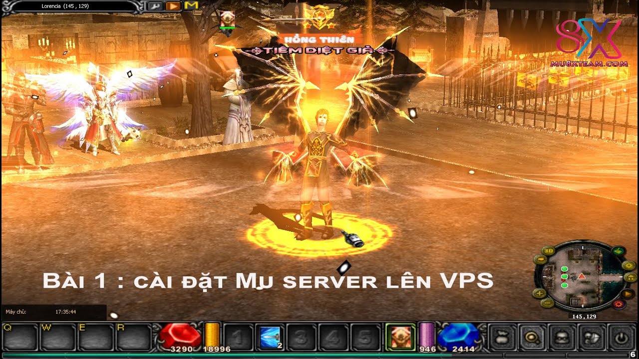 vps game server  New  1. Hướng dẫn cài Mu Server lên VPS | Hướng dẫn Admin Mu Online I Mu8xTeam I