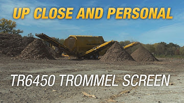 Walkaround of the Vermeer TR6450 trommel screen