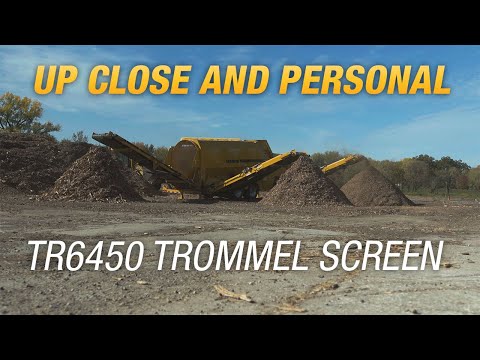 Walkaround of the Vermeer TR6450 trommel screen